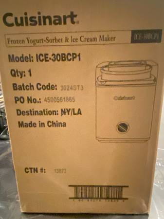 Cuisinart - Pure Indulgence 2-Quart Ice Cream and Sorbet Maker - Brush 1