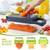 Kitchen Vegetable Chopper 13-in-1 Food Cutter 8 Stainless Steel Blades 11 thumbnail