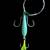 laser chrome  / shimmer red torpedo bomb jig Blue Fin Tuna 5 thumbnail