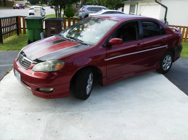 2007 Toyota Corolla Sport - El automóvil más confiable en la carretera - $5.400 (Austin)63439668894209123