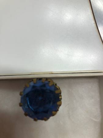 Large Cobalt Blue Stone Ring - $2562955419178881122