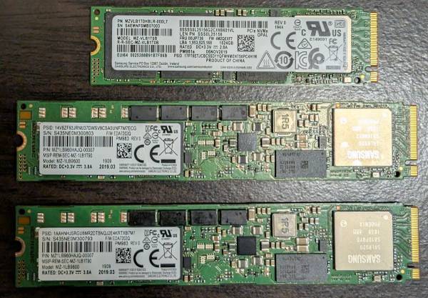 SSDs empresariales Samsung de 1 TB (nuevos sin usar) - $7563471023579777120