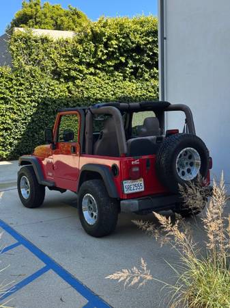 2004 JEEP WRANGLER X 4WD - $12,500 (SANTA BARBARA)62925957874689124