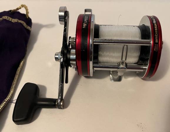 AbuGarcia　ambassadeur7000　high speed 美品 Abu Garcia Ambassadeur 7000 C SYNCRO Baitcasting Fishing