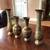 Floral vases solid “brass “made in Senegal all 4 vases for $40 2 thumbnail