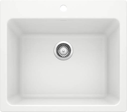 BLANCO 401927 LIVEN Drop-in or Undermount Laundry Sink, 25" L x 22" W 1