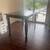 Black SOLID wood heavy dining table, expandable, seats 4-6 [6 chairs] 2 thumbnail