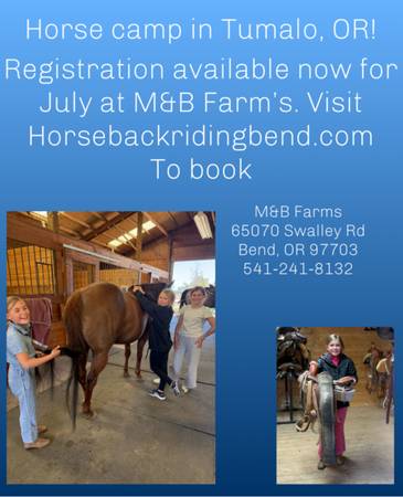 Horse camp Bend, OR 1