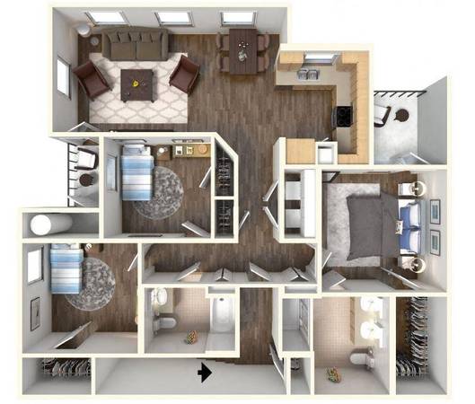 $4,431 / 3br - 1205ft2 - TRX Training Zone, USB Outlet Recepticles, Pool Area Wi-Fi (Pacific Highlands Ranch)63998604531586121
