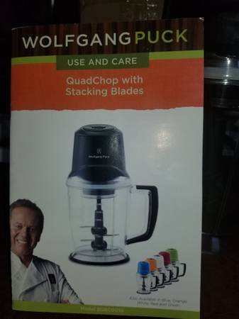 Wolfgang Puck Electric Food Chopper 1