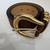 Women's Bebe Belt - Brown with Gold Hardware 5 thumbnail