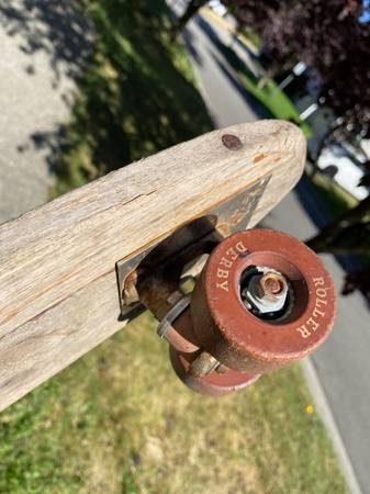 1960’s roller derby skateboard 1