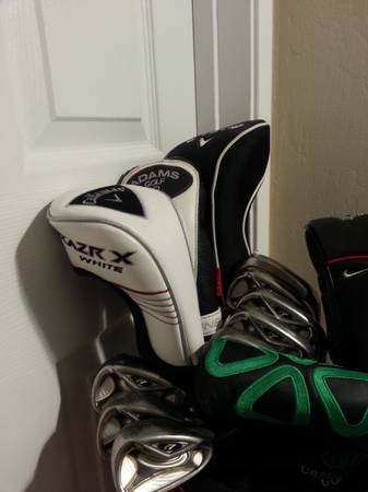 Tall Taylormade full golf clubs set and bag 1