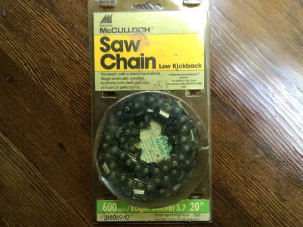 Chain Saw Chain, 20 inch, new in box 1