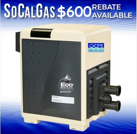 Pool heater NEW- INSTALLED 1