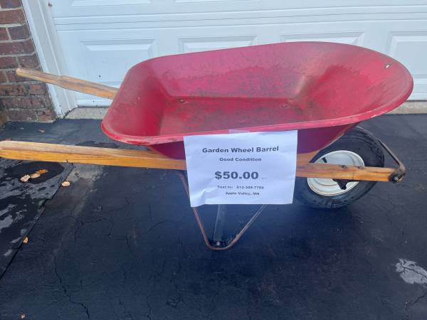 Garden Wheel Barrow, Used 1