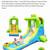 NEW-Inflatable Water Slide - Crocodile Theme Bounce House Water Park w 1 thumbnail