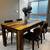 Beautiful wooden dining table set with 4 chairs 1 thumbnail