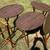 Set of 04 scheibe product oval tables and rack 1 thumbnail