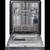 Samsung Dishwasher w/WaterWall Tech Top Control Black Stainless Steel 2 thumbnail