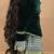 EMERALD DOLL COLLECTION PORCELAIN DOLL GREEN DRESS & COA 4 thumbnail