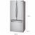 NEW LG 22CF French Door Refrigerator with Smart Cooling® and Spill 8 thumbnail