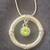 Sterling Silver Bamboo Ring Charm on 18 in Box Chain 1 thumbnail