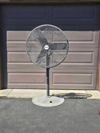30" industrial standing fan 1
