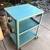Vintage 3 Tier Steel Rolling Cart. 4 thumbnail