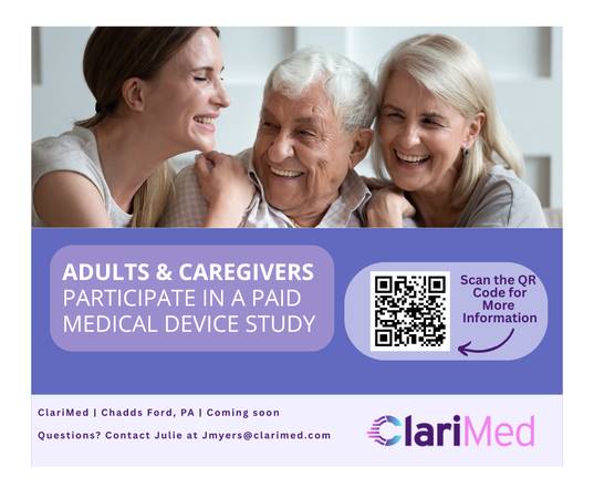 Participate in a Paid Research Study! 1
