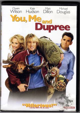 You, Me and Dupree DVD Movie 1