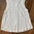 LUCKY BRAND 100% Cotton White Cotton Sleeveless Floral Mesh Yoke Top S 4 thumbnail