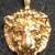 LIONS HEAD CHARM in 14k Yellow Gold 1 thumbnail