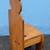 Vintage pinewood child's teddy bear chair 3 thumbnail