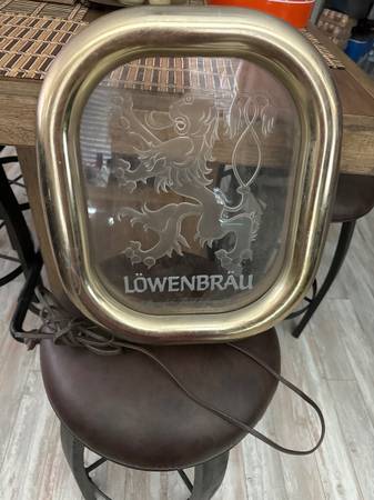 Lowenbrau Electric Sign! 1