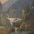 Antique painting Kochel am See mountain Germany 1 thumbnail
