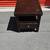 Brown Wooden End Table Cabinet with One Drawer 3 thumbnail
