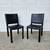 3-piece dining / kitchen set table and 2 leather chairs 12 thumbnail