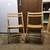 2 Set MCM Slatted Wood Special Event Folding Chairs Deck Dining Nook 4 thumbnail