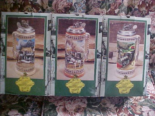 budweiser stein   trains 1