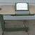 Vintage Hospital Bedside Table with Pop Up Mirrors Adjustable Height. 7 thumbnail