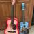 Cresent Pink Acoustic 6-String Guitar-3/4 Size- Plus 2nd Guitar - both 1 thumbnail