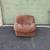 Vintage 1980s Italian Modern Scoop Chair Swivel Postmodern Retro MCM 3 thumbnail