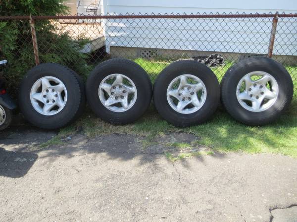 Set Of 4 Toyota Tundra Truck Alloy Wheels/Rims W/ Free Tires, Ex! 1