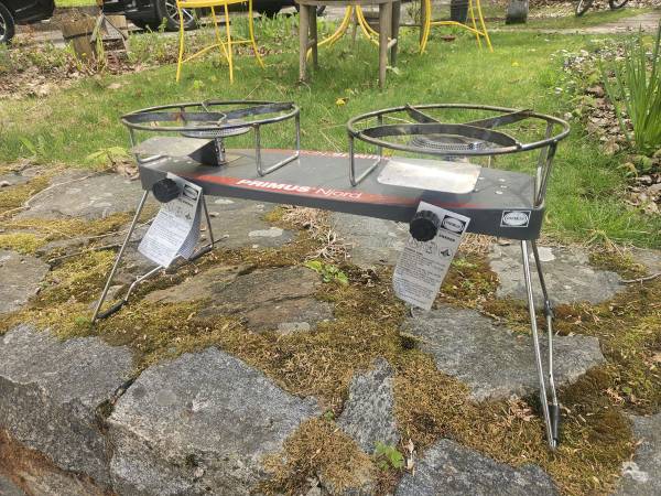 Primus Njord dual burner camp stove - sporting goods - by owner