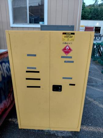 FLAMABLE CABINETS USED 1
