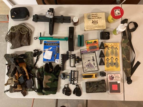 Various Bow Hunting Equipment 1
