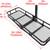 NEW Folding Hitch Mount Cargo Carrier Rear Luggage Basket 550 LBS 8 thumbnail