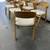 Set of 6 Article Meja Dining Chairs- Oak & Bristol Ivory 3 thumbnail