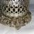 Vintage Cherub Vanity Hair Comb & Lipstick Holder Silvertone FILIGREE 3 thumbnail